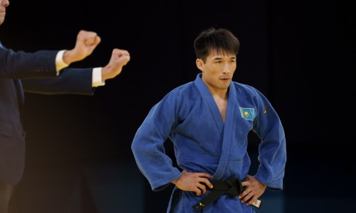 Казахстанский дзюдоист оказался в шаге от финала Олимпиады в Париже