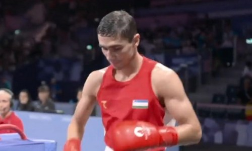 Деклассом обернулся бой чемпиона мира по боксу из Узбекистана на Олимпиаде-2024
