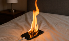 Где нельзя оставлять заряжающийся смартфон — может загореться