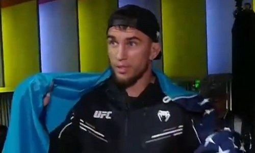 «Как Джо Байден». Казахстанский дебютант UFC угодил в курьезную ситуацию перед боем. Видео