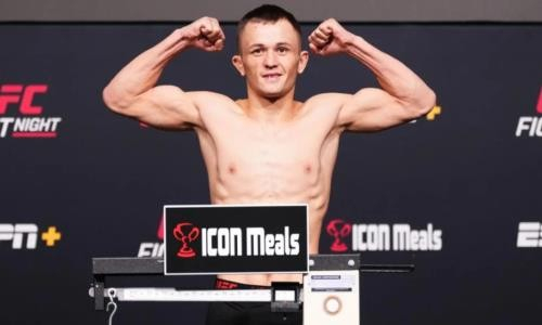 Казахстанский боец озвучил дату второго поединка в UFC