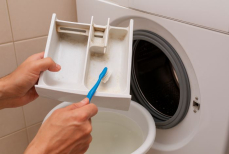Как удалить налет из лотка стиральной машины — раскрыт быстрый и простой способ