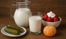 Что нельзя есть с молоком