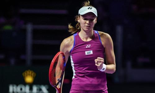 Назван исход второго матча Елены Рыбакиной на Итоговом турнире WTA