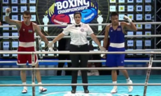Досрочной концовкой обернулся бой Узбекистана за «золото» ЧА-2024 по боксу