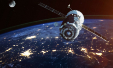 NASA показало праздничную ёлку, которую нашли посреди космоса. Фото