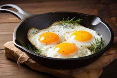 Почему яичницу нельзя жарить на подсолнечном масле