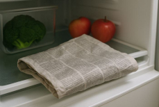 Почему на самом деле нужно класть мокрую газету в холодильник. Вы удивитесь