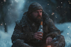 Можно ли закусывать водку снегом