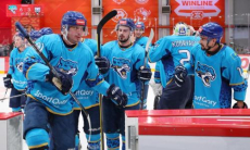 Разгромные победы «Барыса» над топ-клубами удостоились внимания КХЛ