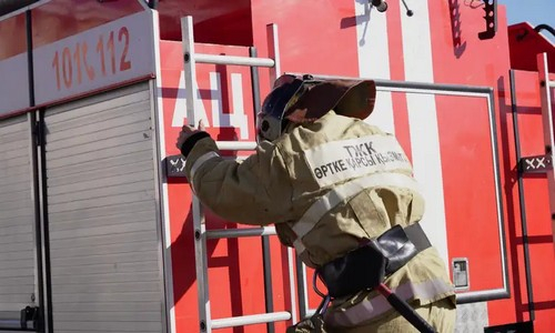 В «Алматы Арене» вспыхнул пожар. Спасены четверо детей