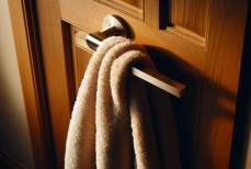 Зачем вешать на дверные ручки мокрое полотенце
