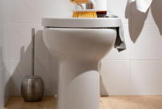 Зачем нужно брать ершик и прижимать крышкой унитаза