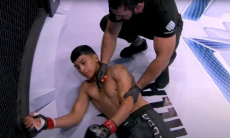 Глухим нокаутом на 32-й секунде закончился бой Казахстан vs Узбекистан на турнире по MMA. Видео