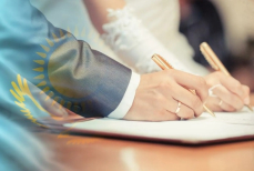 Какой город Казахстана лидирует по числу зарегистрированных браков