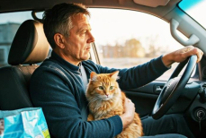 Зачем опытные водители возят с собой наполнитель для кошачьего туалета — зимой это действительно выручает