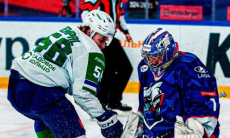 Со счетом 3:0 закончился матч КХЛ в конференции «Барыса»
