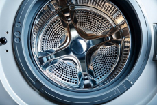 Известковый налет на барабане стиральной машины исчезнет за минуту — понадобятся носок и лимон