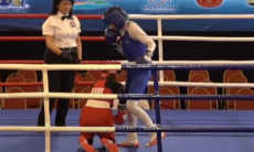 Казахстан с разгромом вышел в финал Кубка мира по боксу