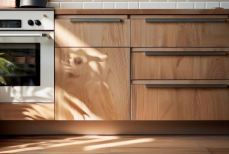 Лайфхак для хозяек. Как удалить жирный налёт с кухонных гарнитуров