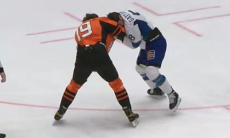 Дракой обернулся матч «Барыса» с конкурентом дно КХЛ. Видео