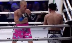 Видео второго нокаута Дани Милохина в боксе