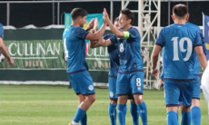 Тагыберген забил шикарный гол за сборную Казахстана на фоне скандала. Видео