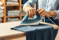 Одна ложка под утюг — и пятна жира с одежды улетучатся. Без стирки и хлопот