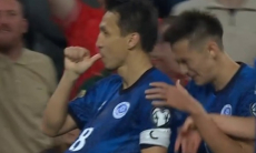 Казахстан забил первый гол в отборе на ЧМ-2026 по футболу. Видео