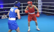 Разгромом с нокдауном обернулся бой Казахстана на Кубке мира по боксу