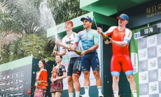 Гонщик «Астаны» прокомментировал победу на первом этапе «Тура Хайнаня»