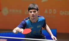 Казахстанец выступит на звездном турнире по настольному теннису во Франции
