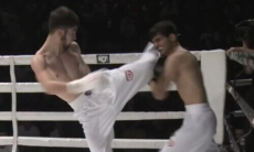 Казахстанский боец нокаутировал двукратного чемпиона из Узбекистана