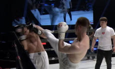 Бой Казахстан — Узбекистан закончился разгромом с двумя нокдаунами