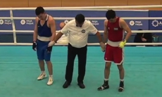 Судьи решили судьбу первого боя Казахстан — Узбекистан на турнире в Баку