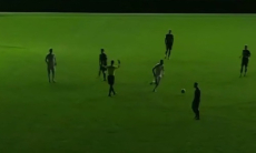 Свет погас после гола Максима Самородова в РПЛ. Видео