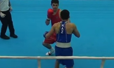 Битвы с Узбекистаном и разгромы. Как Казахстан выступил во второй день турнира по боксу в Баку