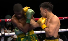 «Посыпался». В Украине отреагировали на бой казахстанского боксера с двумя нокдаунами и нокаутом