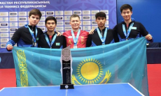Казахстан завоевал путевку на молодёжный чемпионат Азии по настольному теннису