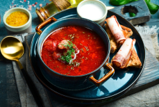 Рецепт идеального борща — нравится всем без исключения — без добавки застолья не бывает