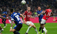 Сенсационным разгромом завершился матч «Интер» — «Милан» в полуфинале Кубка Италии