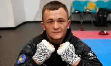 Чемпион UFC готовит к бою казахстанца. Видео 