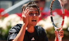 Вторую ракетку Казахстана разгромили на престижном турнире в Риме