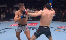 Нокаутом завершился бой в весе Шавката Рахмонова на UFC 315. Видео