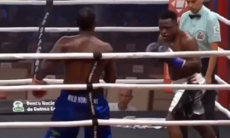 Хабиба нокаутировали в третьем раунде. Видео