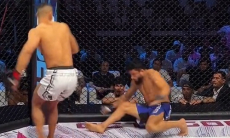 Узбекистанский боец оформил нокаут за 64 секунды. Видео