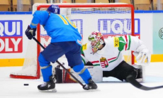 Видеообзор сенсационного матча Казахстана на ЧМ-2025 по хоккею