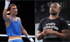 Серик Сапиев «схлестнулся» на ринге с Роем Джонсом. Видео