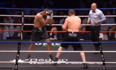 Спорным исходом обернулся бой олимпийского чемпиона с непобеждённым россиянином. Видео