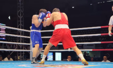 Видео яркого нокаута казахстанского боксера за финал чемпионата Азии
